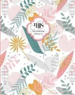 Decorative notebook 128x165/96K Flowers line 457511