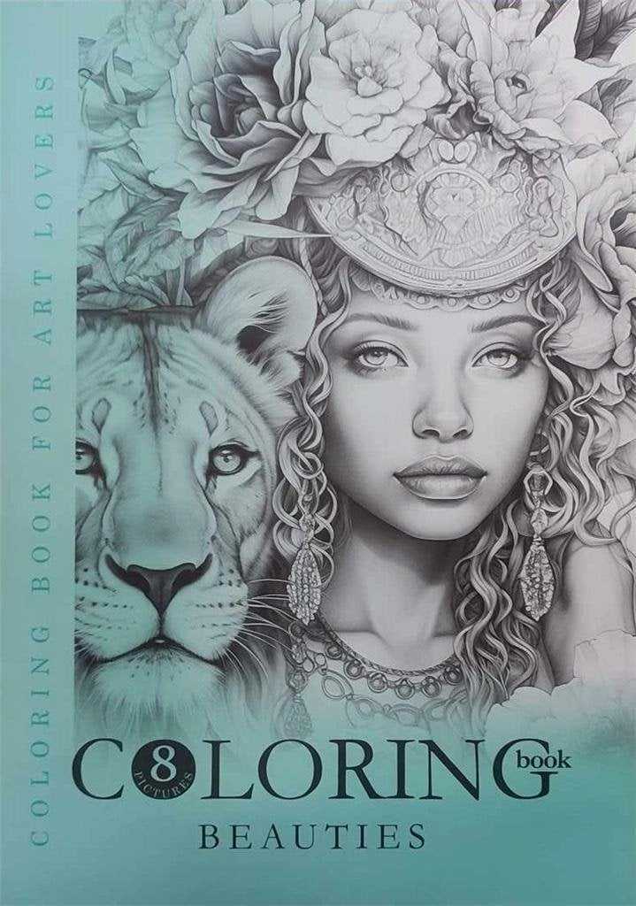 Creative coloring book A4 tiger FRESH