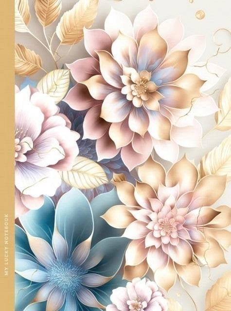Notebook 145x197/64K checkered flowers FRESH 4823089227634