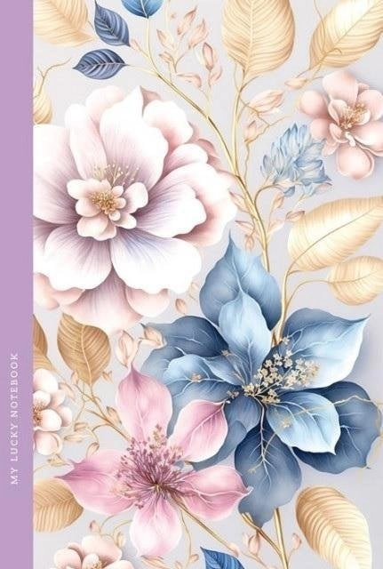 Notebook 105x165/64K checkered flowers FRESH 4823089227788