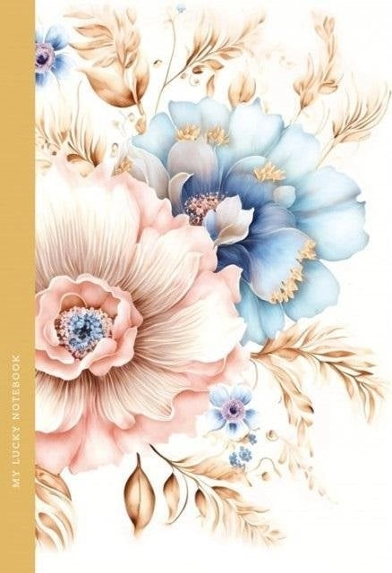 Notebook 105x165/64K checkered flowers FRESH 4823089227818