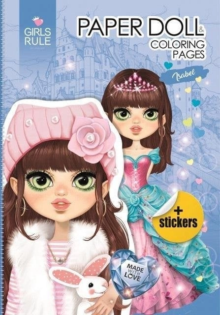 Isabel cutout paper doll 4823089228402