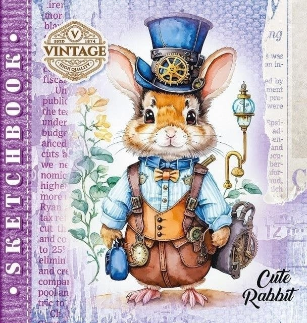 Sketchbook 200x200/36K 100g/m2 rabbit FRESH 4823089228730