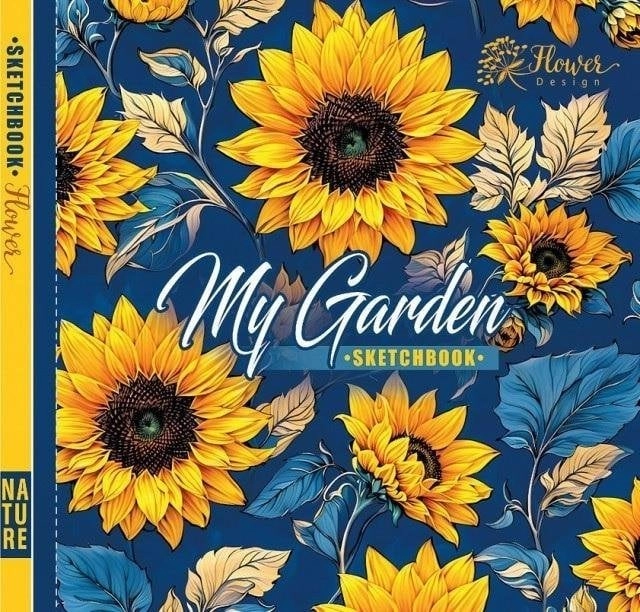 Sketchbook 200x200/36K 100g/m2 sunflowers FRESH 4823089228747