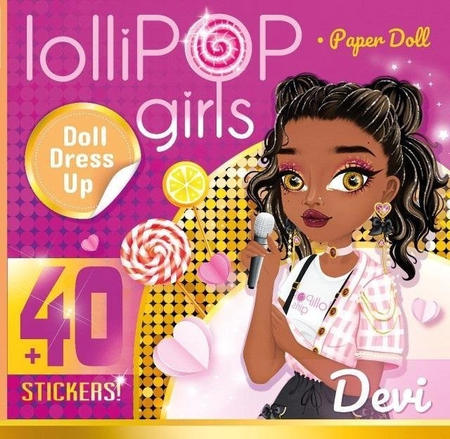 Cut-out doll with stickers 200x200 Devi