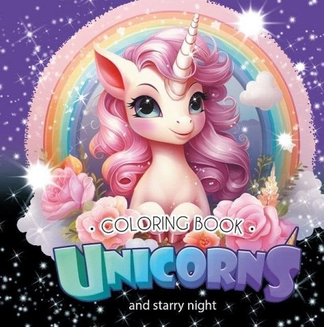 Coloring page 160x160 Unicorns Unicorns 4823089229256