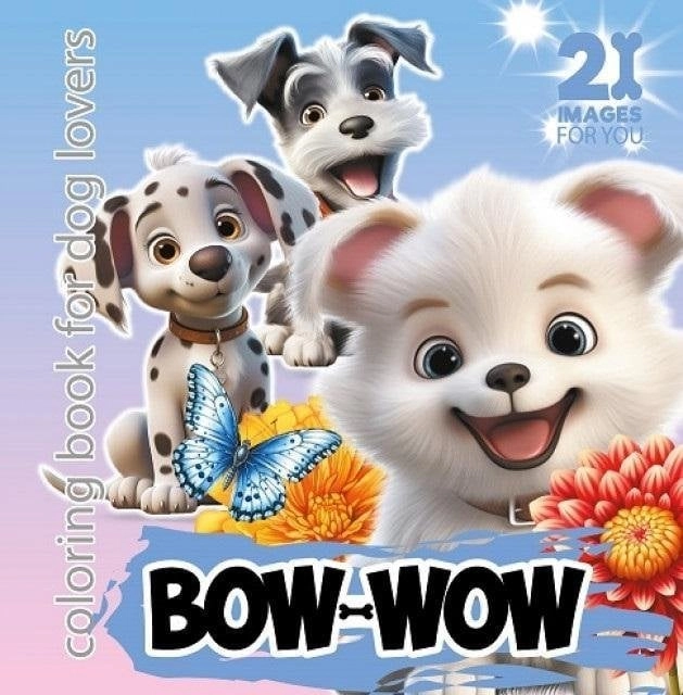 Coloring book 160x160 Bow-Wow blue FRESH