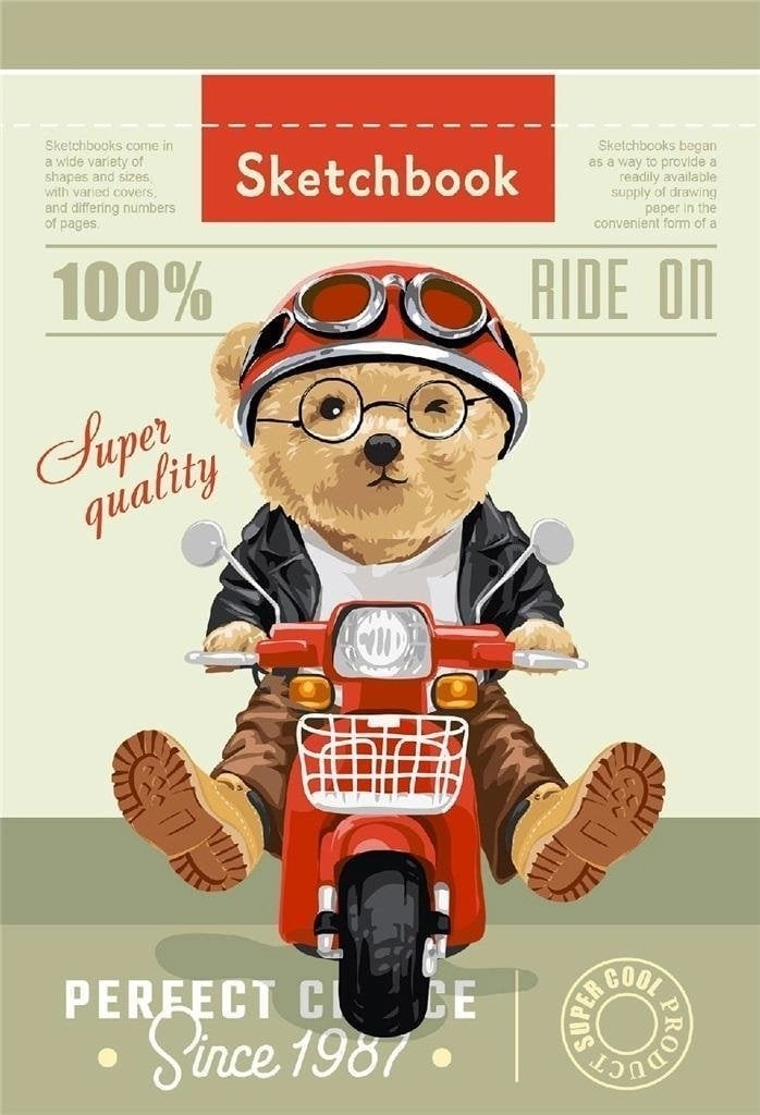 Sketchbook 148x105/36K 100g TW Scooter FRESH