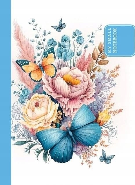 Decorative notebook 105x148/48K smooth TW Bouquet