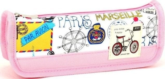 Large tube pencil case Travel France