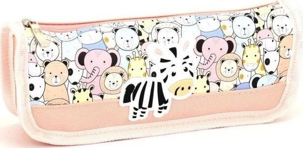 Small tube pencil case Animals and