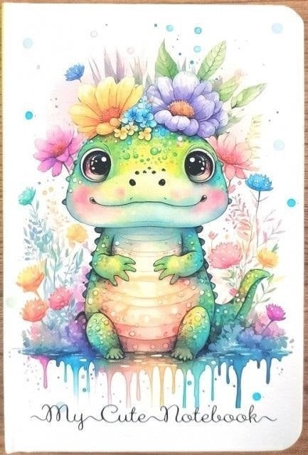 Notebook 140x95/64K grid Crocodile FRESH 6971901347201