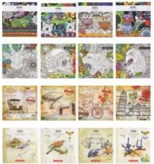 Decorative notebook 200x200/64K smooth FRESH WIKR-01004367