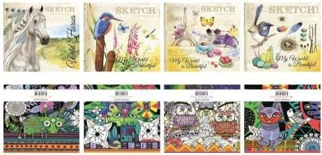 Decorative notebook 165x165/80K smooth FRESH WIKR-01004388