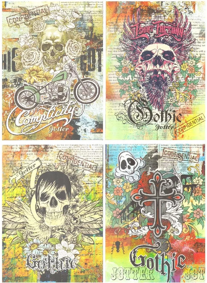 Decorative notebook A5 80K # stiffened