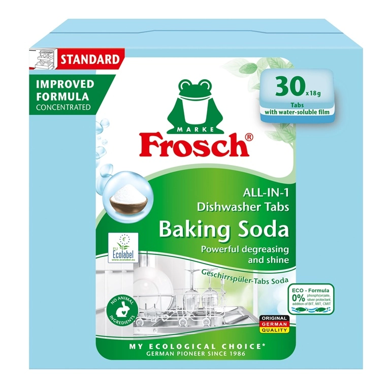 Frosch Frosch dishwasher tablets with soda