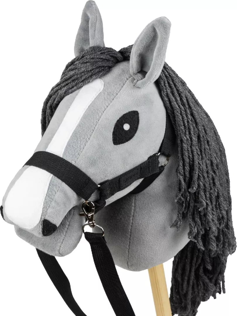 Hobby Horse Skippi. Gray horse on