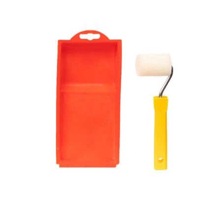 ROLLER AND PAINT TRAY 21X10.5CM