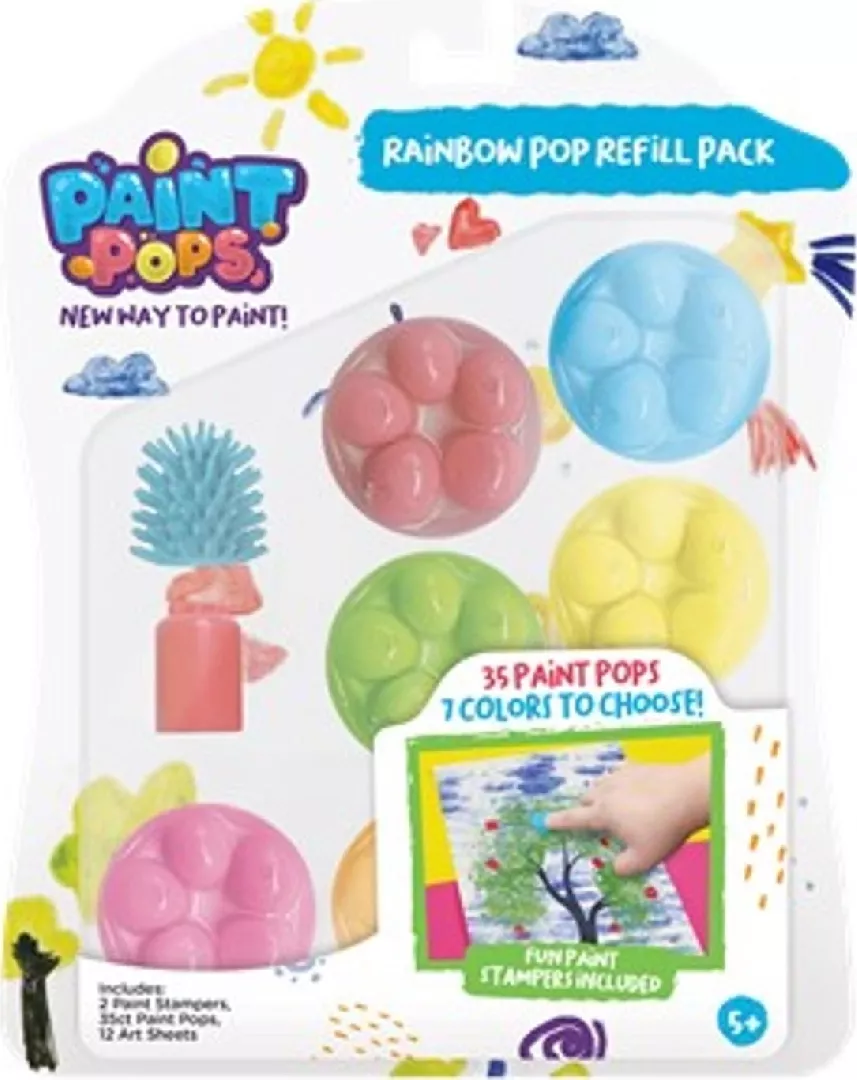 Paint Pops Rainbow Pop Refill Kit