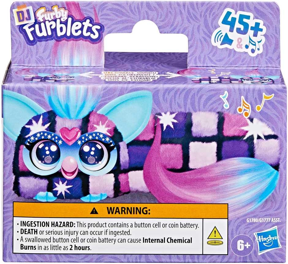 FURBY Interactive Plush Dj Furblets G1777