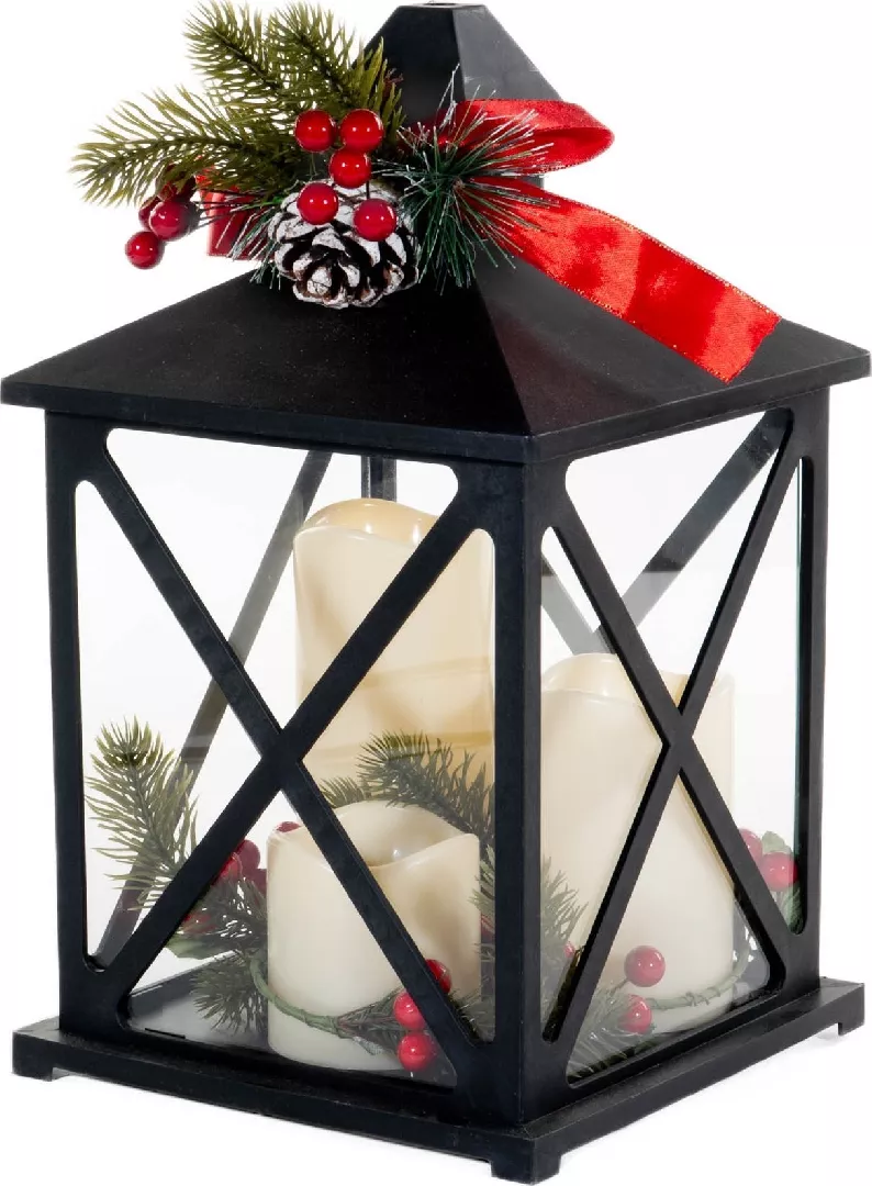Feeric Lights and Christmas Lantern with
