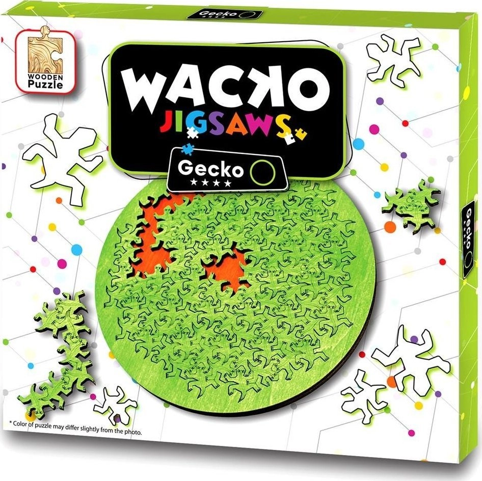 Wacko - Gecko puzzle 12 pieces
