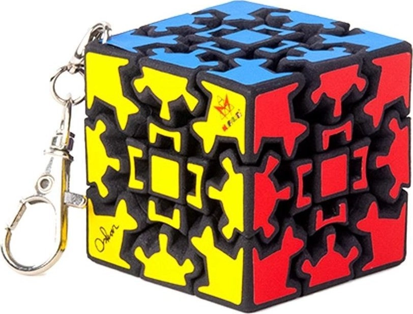 Mini Gear Cube Puzzle Keychain Recent