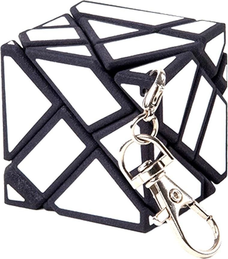 Mini Ghost Cube Puzzle Keychain Recent