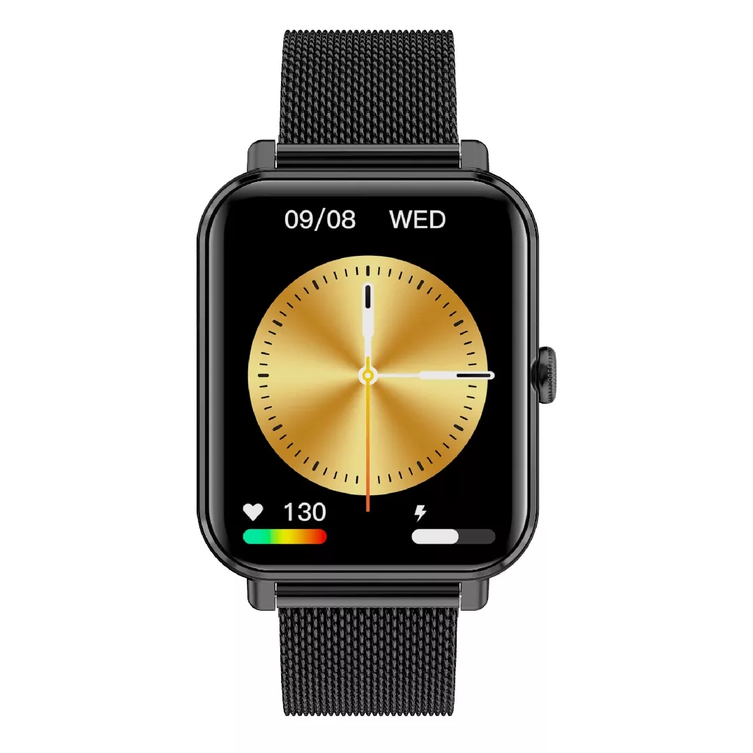 Smartwatch Garett GRC Classic Czarny Stalowy