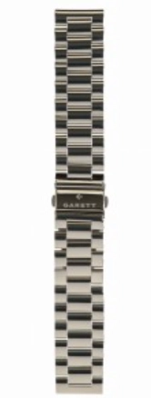Garett Universal silver steel belt 22