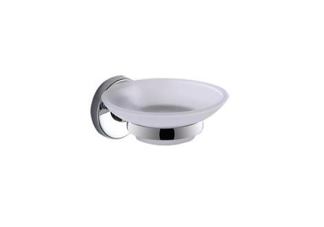 WHITE BATHROOM SOAP DISH PARAMEDICS FE1