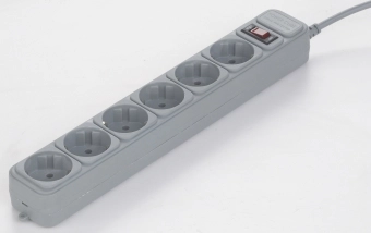 PROTECTOR POWER SURGE 3M/6OUTL SPG6-B-10C GEMBIRD