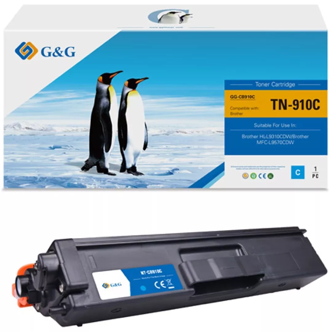 GG compatible toner for Brother TN910C