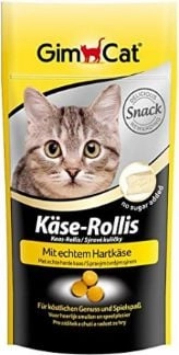 GimCat KaseRollis Chrupiące serowe kąski 40g
