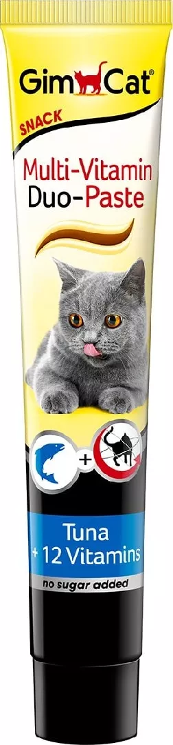GIM CAT GIMPET MULTI-VITAMIN DUO-PASTE TUNA