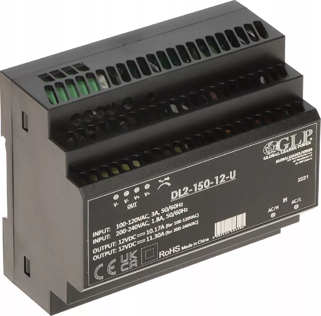 GLP SWITCHING POWER SUPPLY DL2-150-12-U DL2-150-12-U