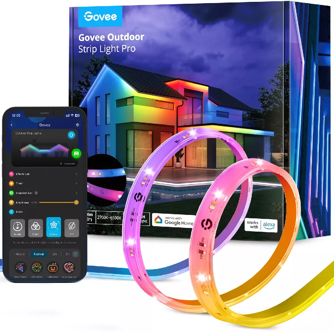 Govee RGBICWW Outdoor LED Strip Lights