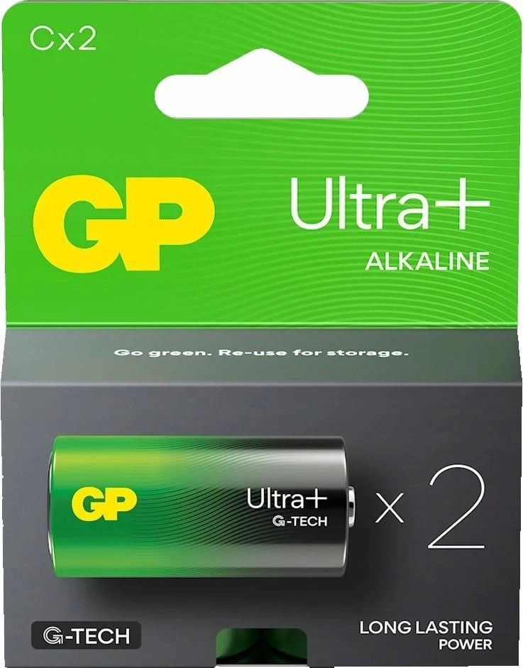 ALKALINE BATTERY LR14/C GP ULTRA+ 1PCS