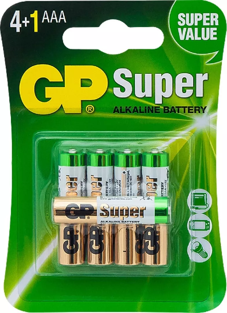 GP Recyko Alkaline battery AAA/LR03 GP