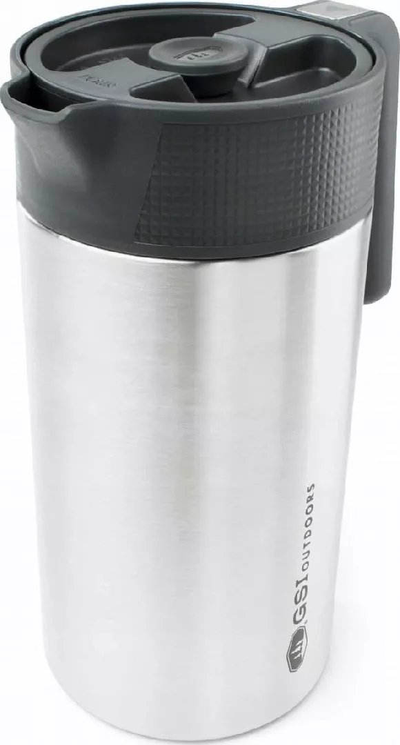 GSI Outdoors GLACIER STAINLESS JAVAPRESS  BRUSHED