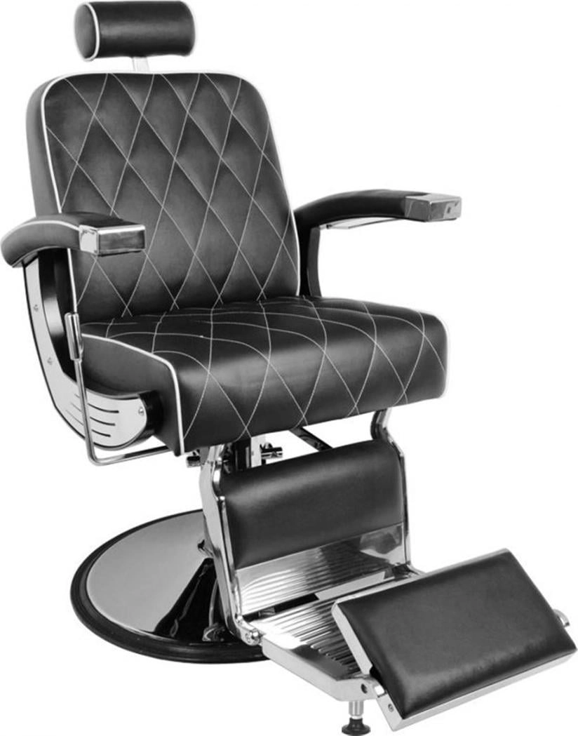 Gabbiano GABBIANO FOTEL BARBERSKI IMPERIAL CZARNY