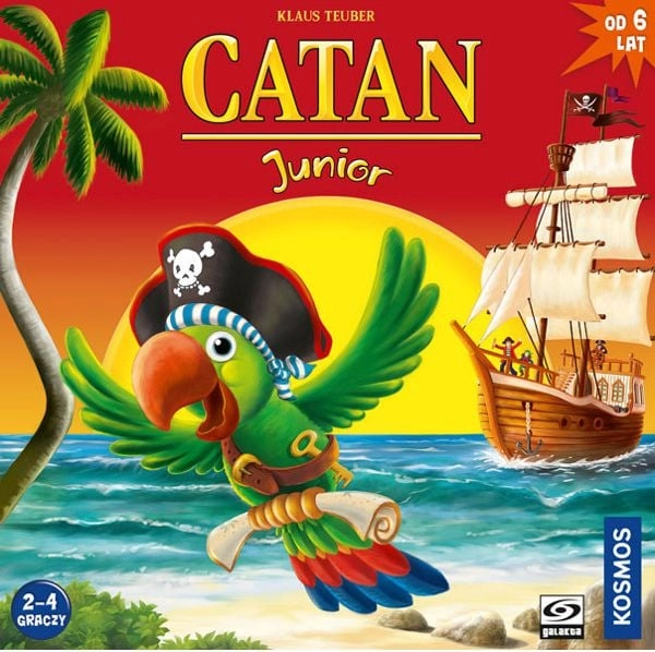 Galakta Gra planszowa Catan Junior TOYGAL