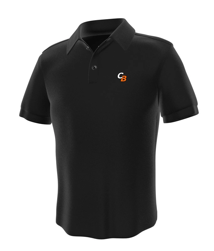 GamersWear ComputerBase Polo czarna (S) (