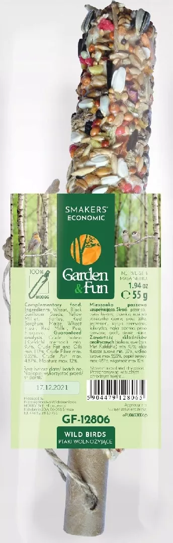 GardenFun Smakers for free-living birds economic