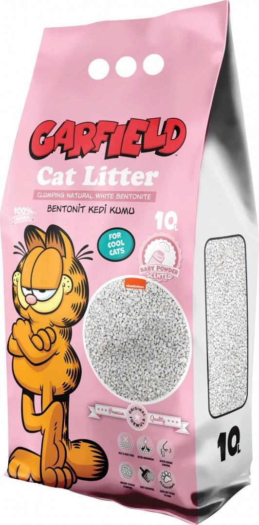 Garfield  żwirek bentonit dla kota  baby