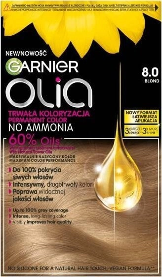 Garnier Olia hair dye 8.0