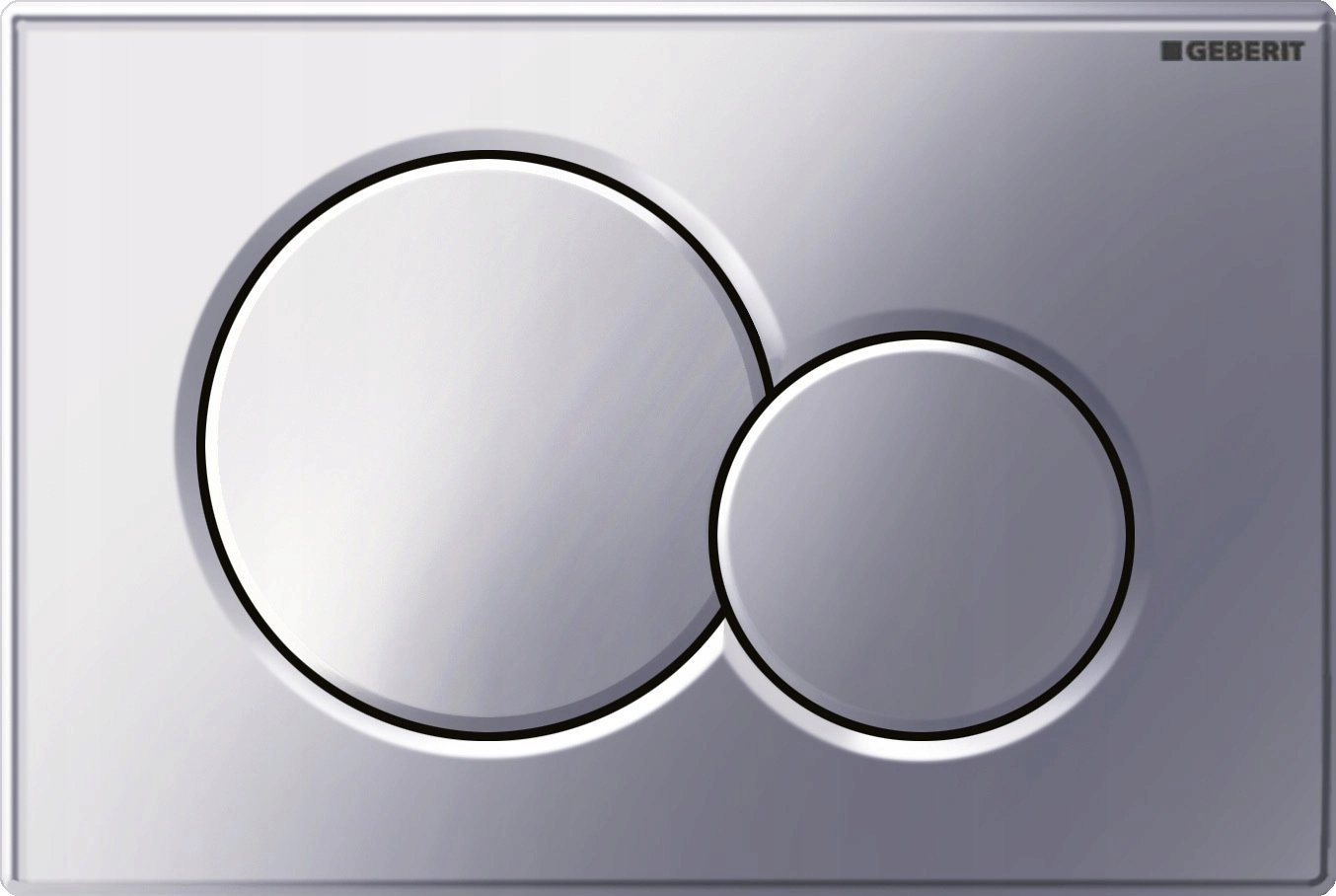 Geberit Sigma 20 - brushed steel