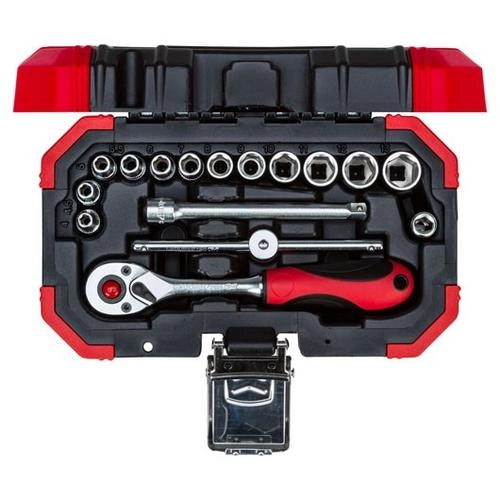 Gedore Red socket wrench set 1/4
