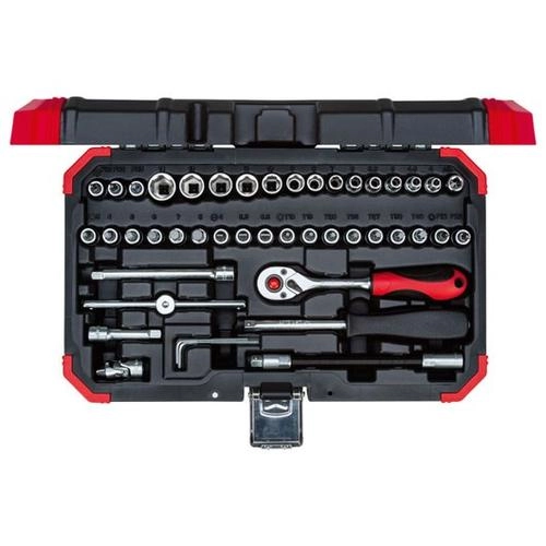 GEDORE red socket wrench set 1/4