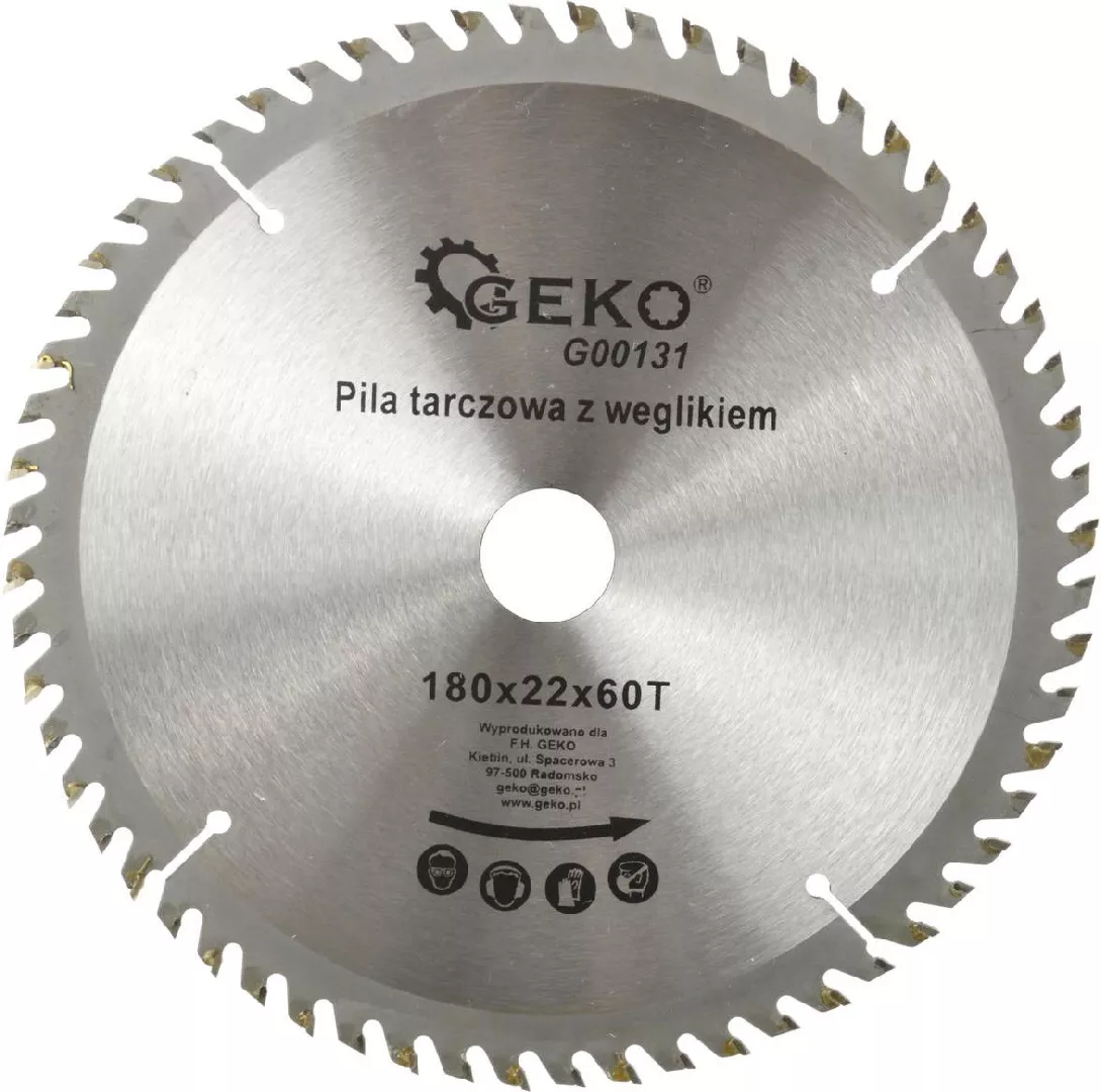 Geko Tarcza do drewna 180x22x60T(50) 4806042